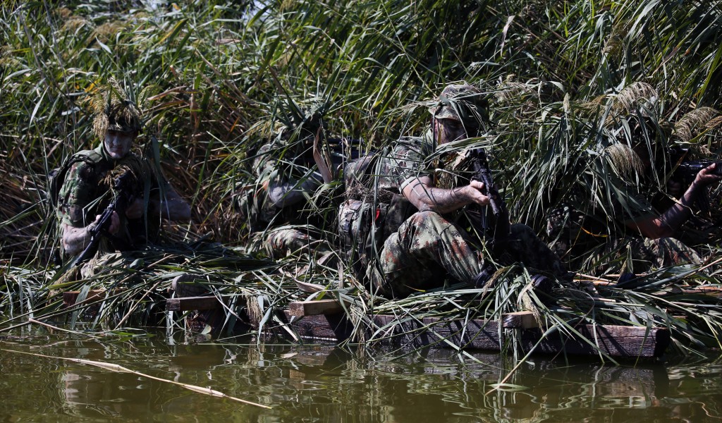 Army scouts summer training