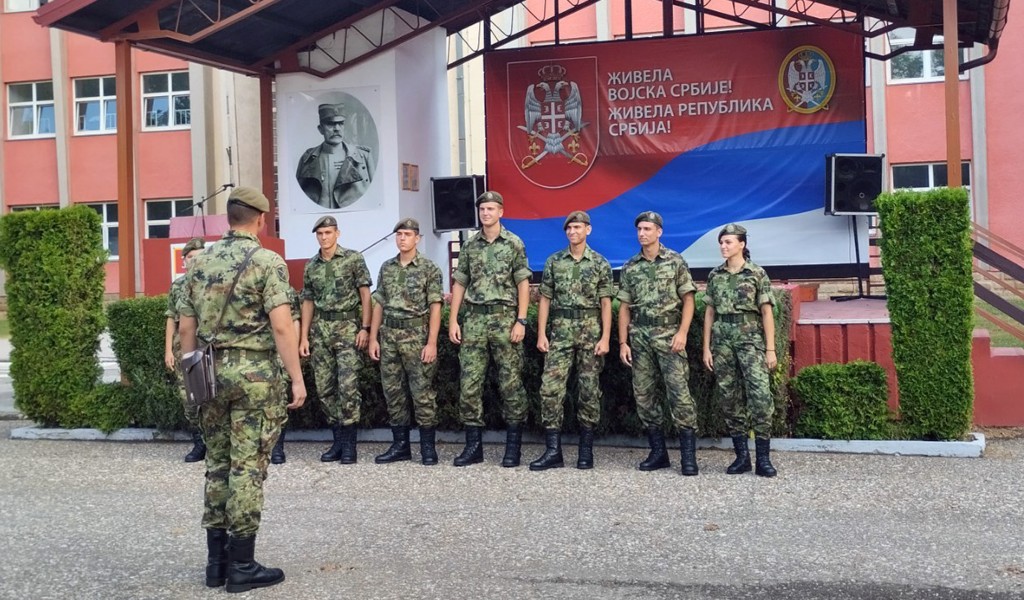 Military service commences for new class of soldiers