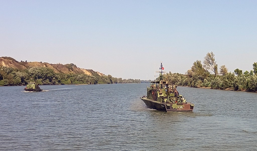 Live fire training against targets on water