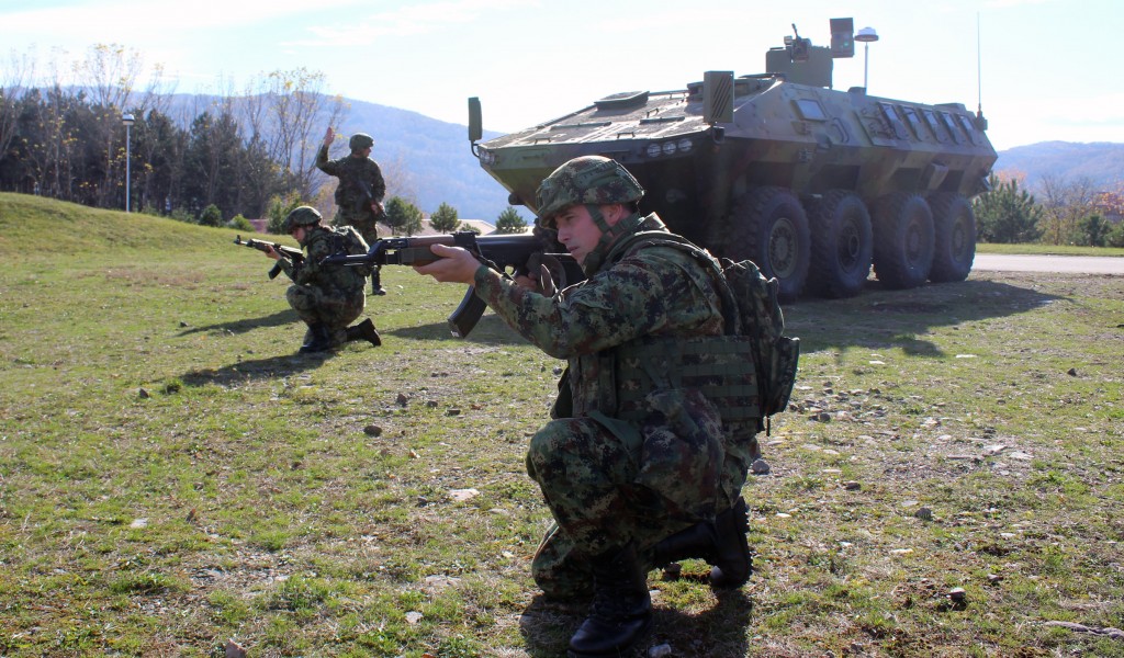 Training on Armoured Fighting Vehicles Lazar 3