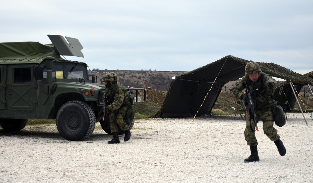 Force Protection Platoon ready for deployment to peacekeeping operation