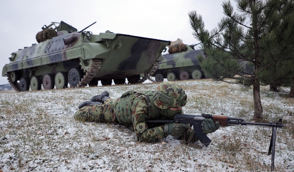 SAF mechanized units undergo training