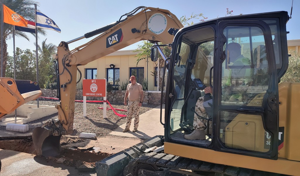 Rotation of SAF contingent in peacekeeping operation in Sinai