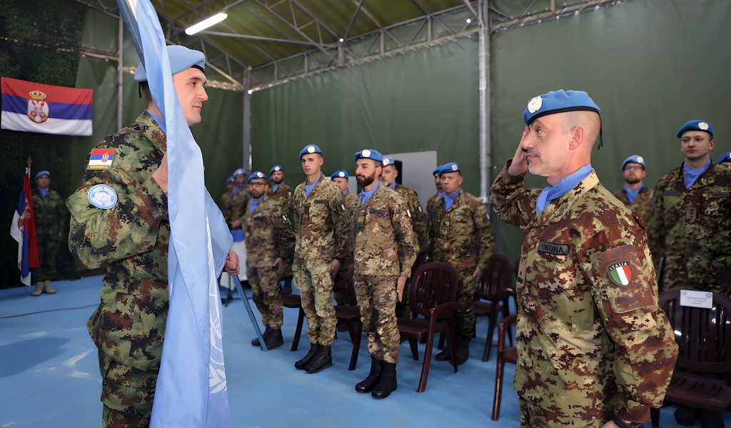 Rotation of SAF units in peacekeeping operation