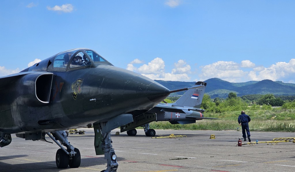 Borbena obuka na jurišnim avionima Vojske Srbije