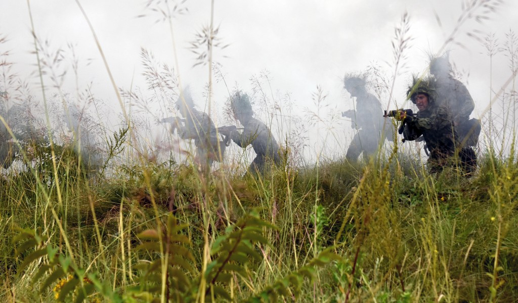 Basic NCO Course participants undergo training