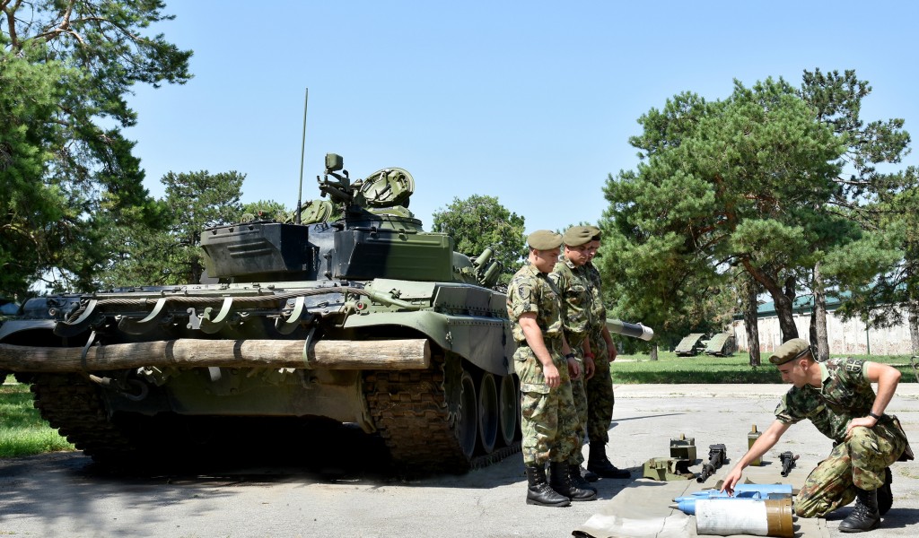 Training for Candidates for Non Commissioned Officers of Serbian Armed Forces