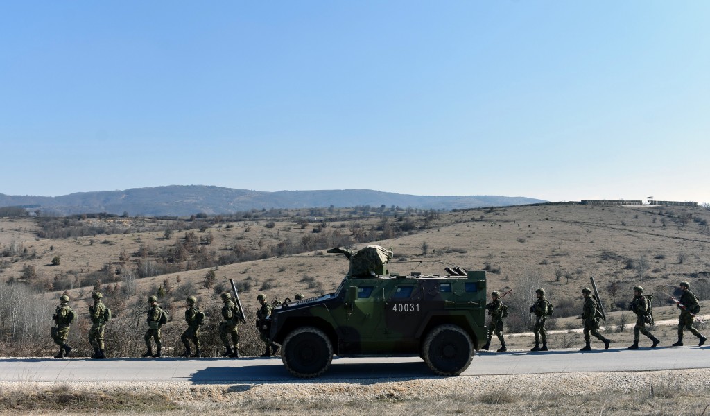 Cadets undergo tactical training in SAF infantry units