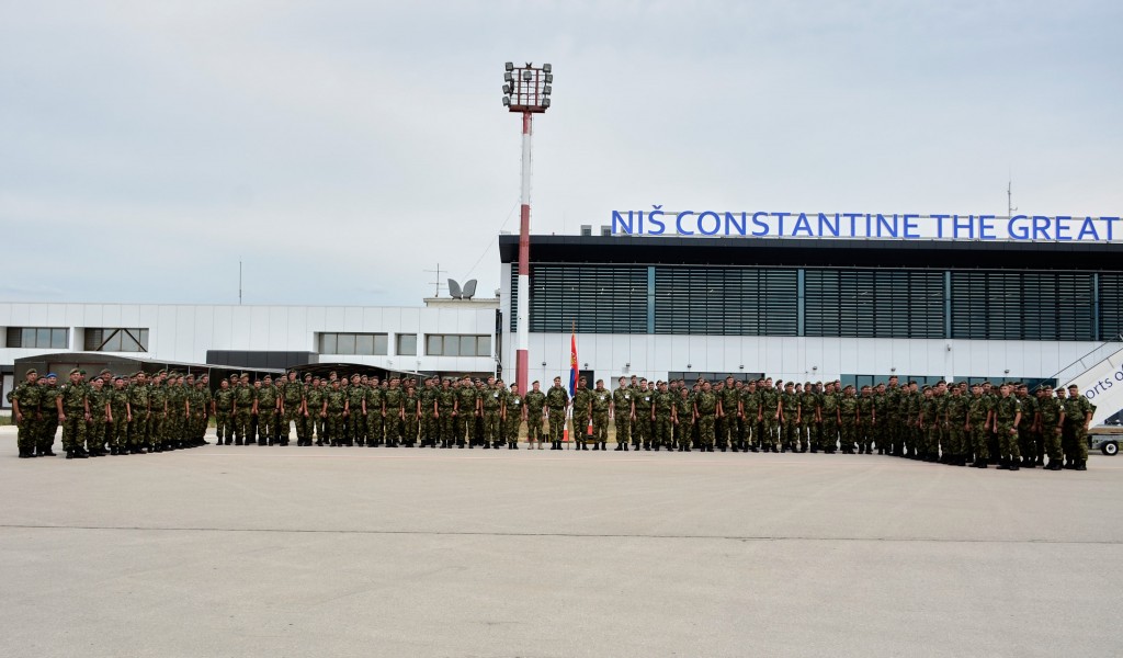 Serbian Armed Forces in peace keeping mission Regular force rotation in Lebanon