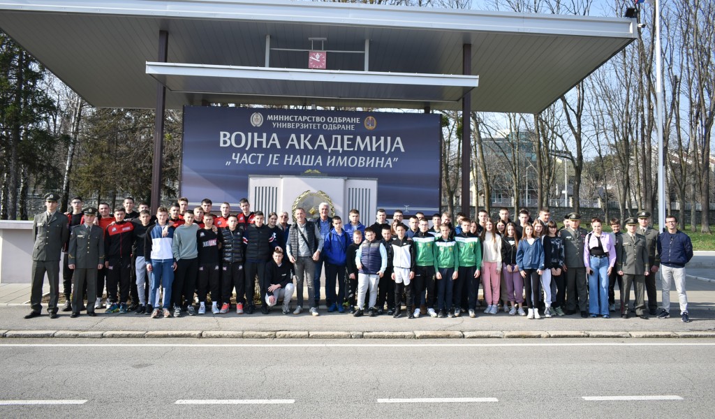 High school students from Šabac visit Military Academy
