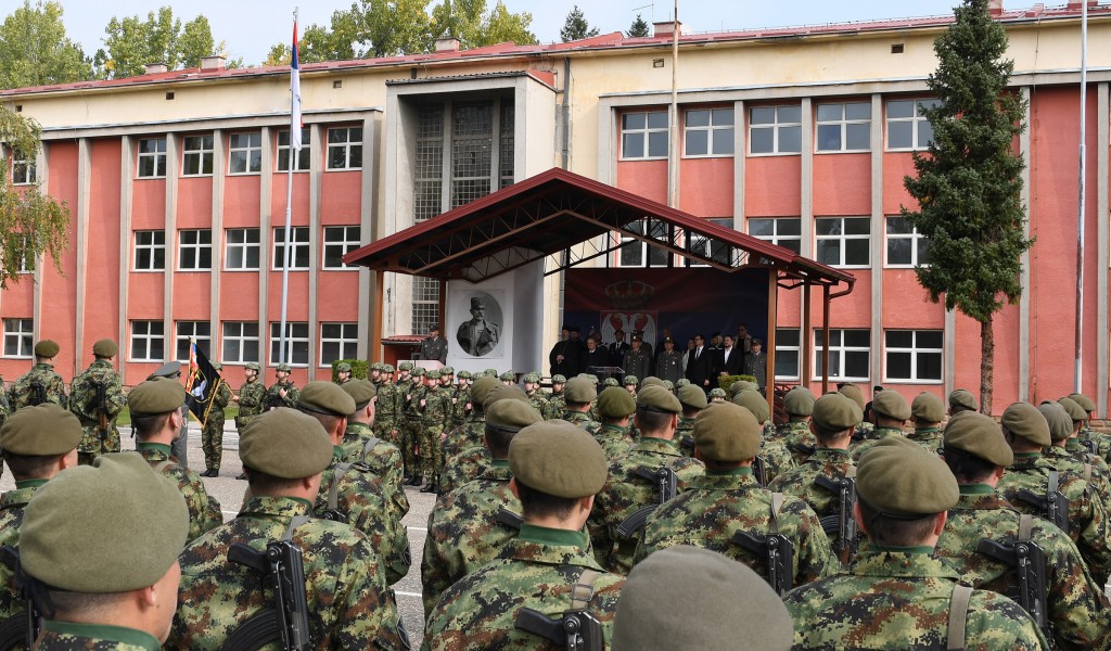 Candidates for 72nd Special Operations Brigade take oath