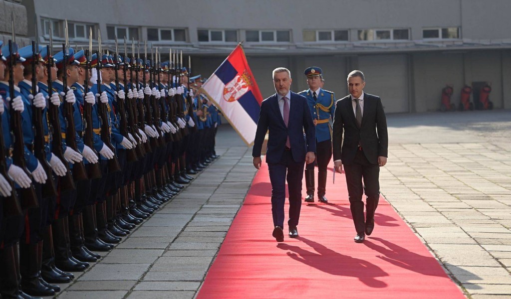 Italian Minister of Defence Guerini visits Serbia