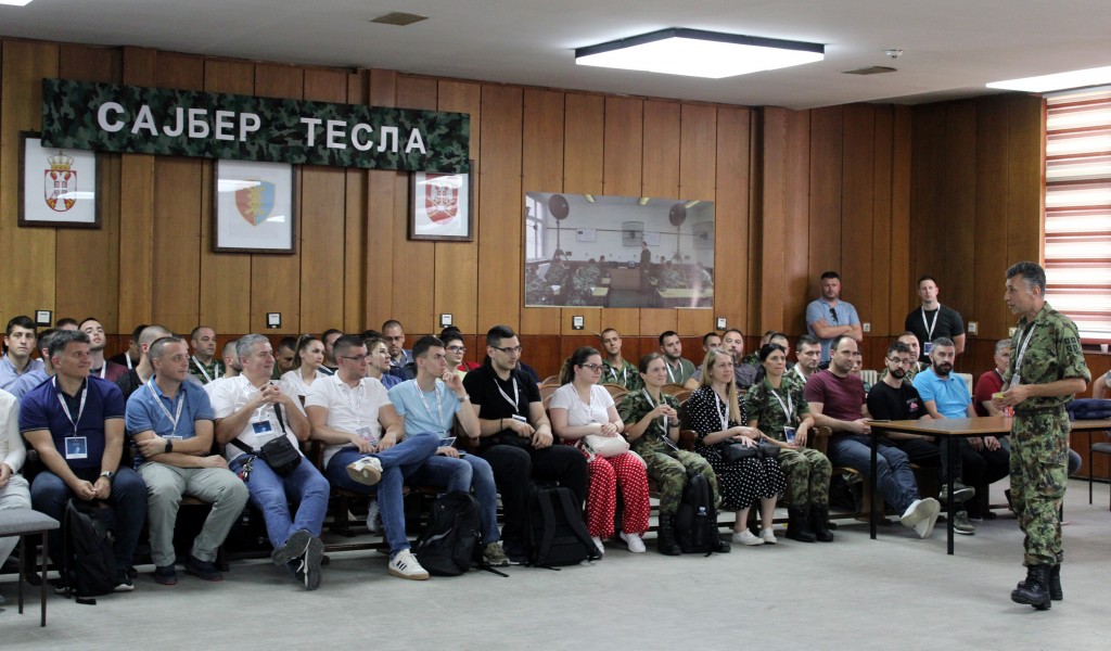 Nacionalna komandno štabna vežba Sajber Tesla 2024