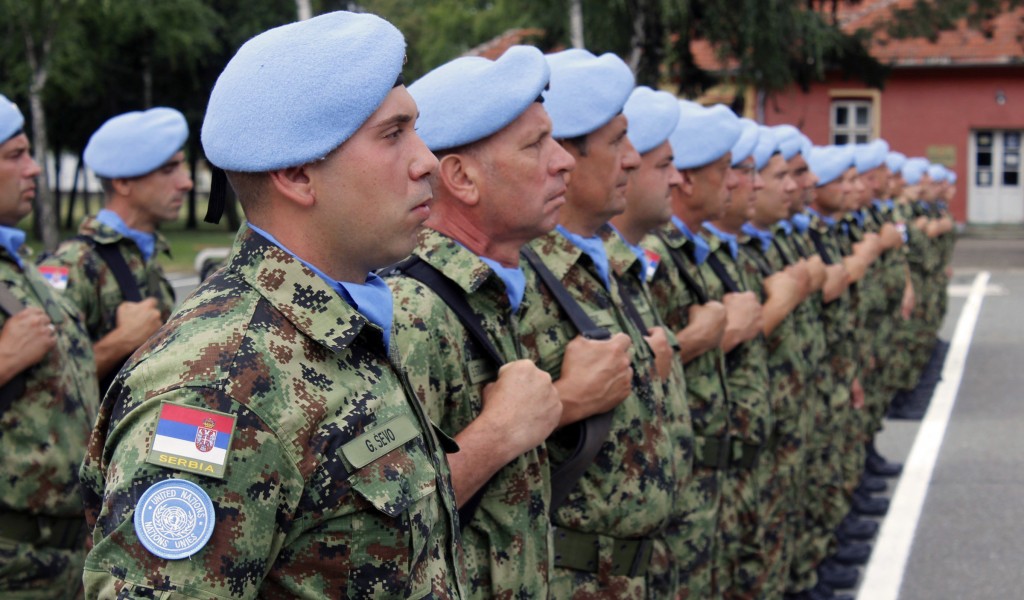 Send off Ceremony Serbian Armed Forces Contingent to Peacekeeping Mission