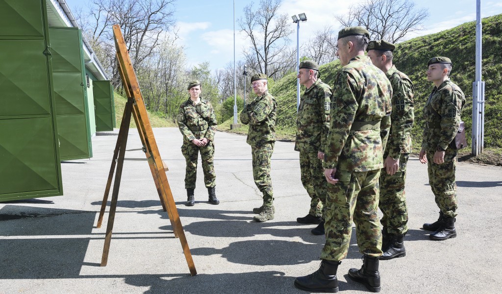 Visit to 608th Logistics Base unit