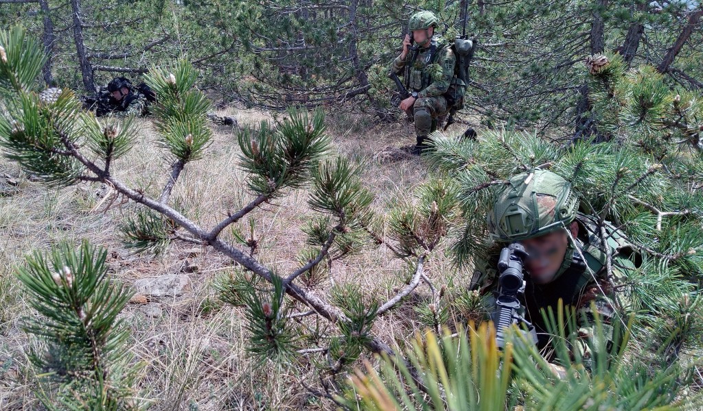 Special Forces conduct tactical drills