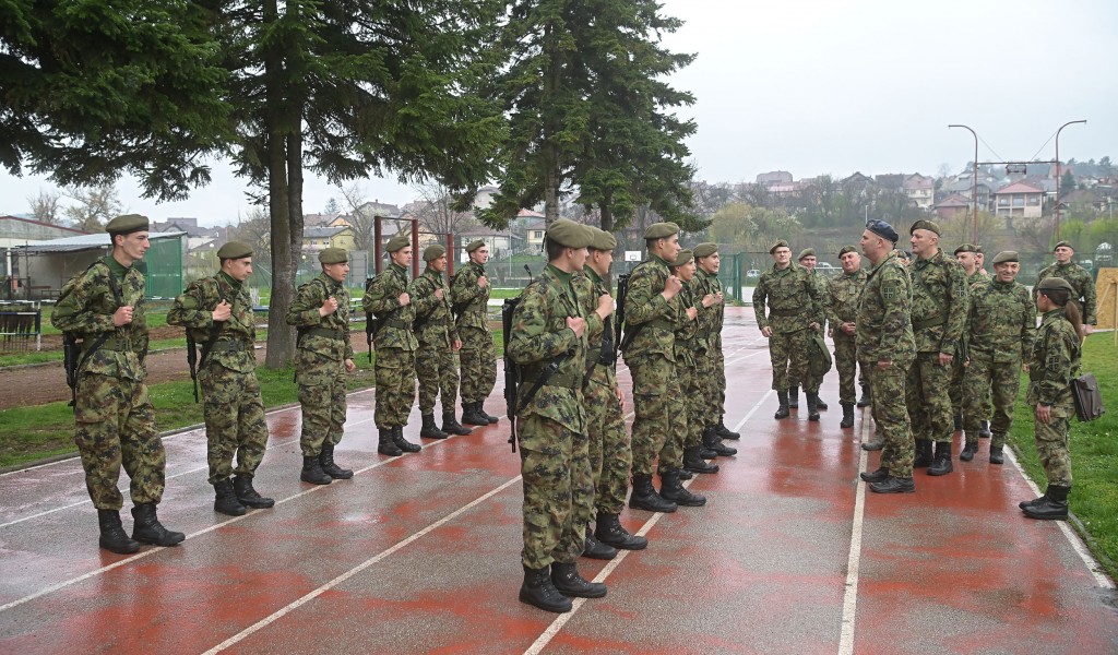 Обилазак јединица Војске Србије у Ваљеву