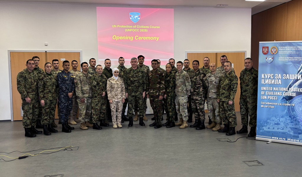 Training for PoC in peacekeeping operations
