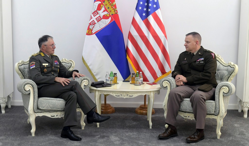 Adjutant General of Ohio National Guard visiting Serbia