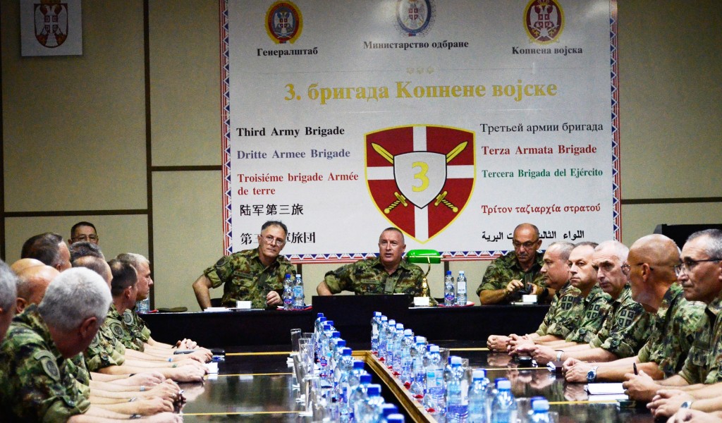 Састанак са командантима јединица Копнене војске