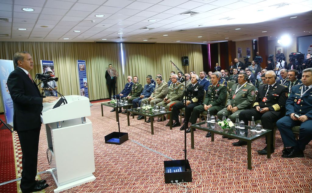 General Dikovic at the Conference in Turkey