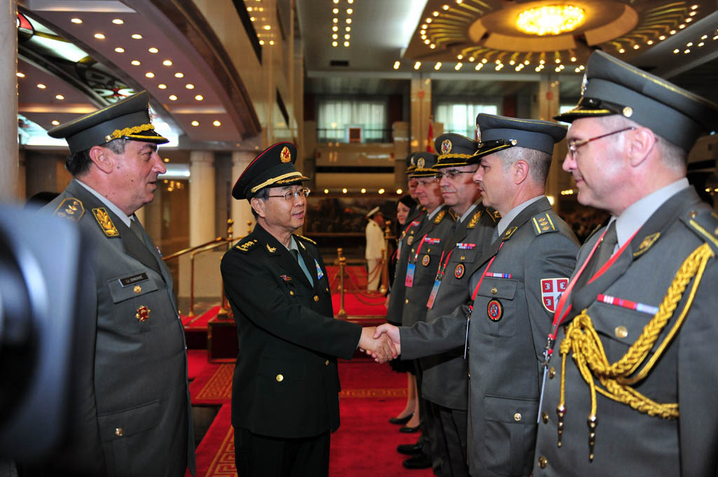 General Dikovic visits China
