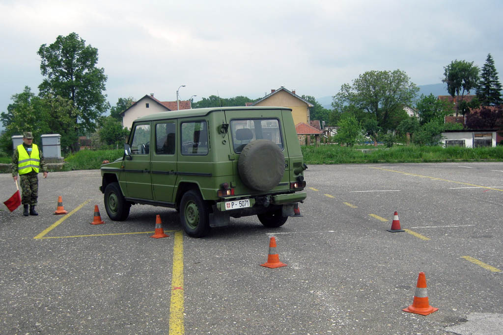 Takmičenje vozača iz jedinica Komande za obuku