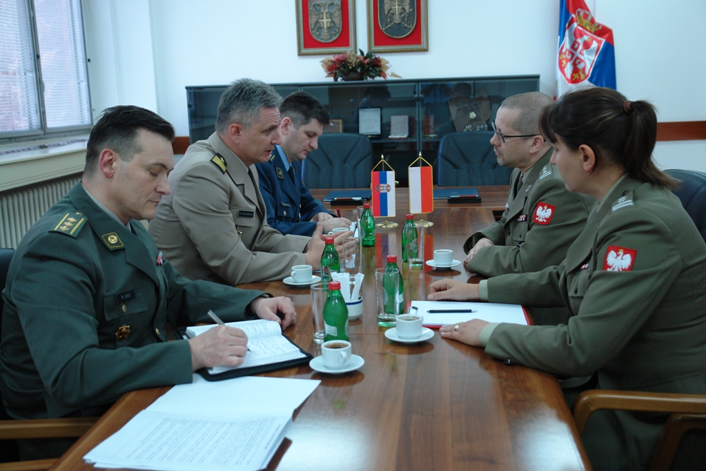 Nastavak saradnje u oblasti odbrane sa Poljskom