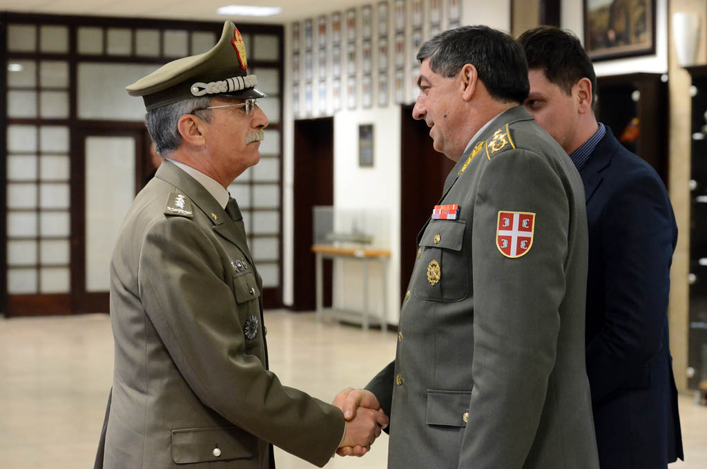 Načelnik Generalštaba razgovarao sa načelnikom Štaba Komande združenih snaga NATO iz Napulja