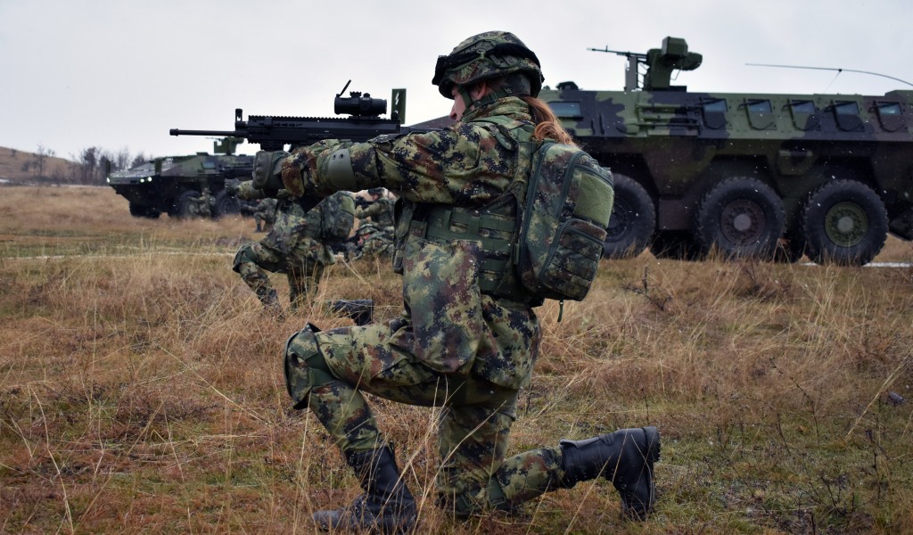 Training in SAF infantry units