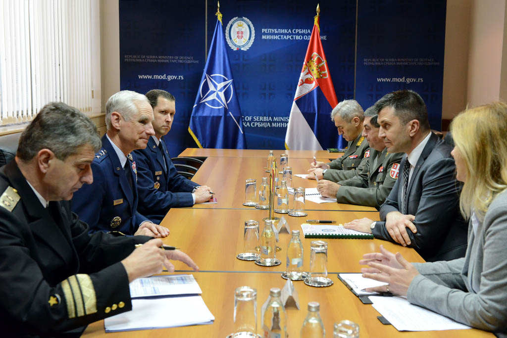 State Secretary Zoran Djordjevic met with Deputy Chairman of the NATO Military Committee 