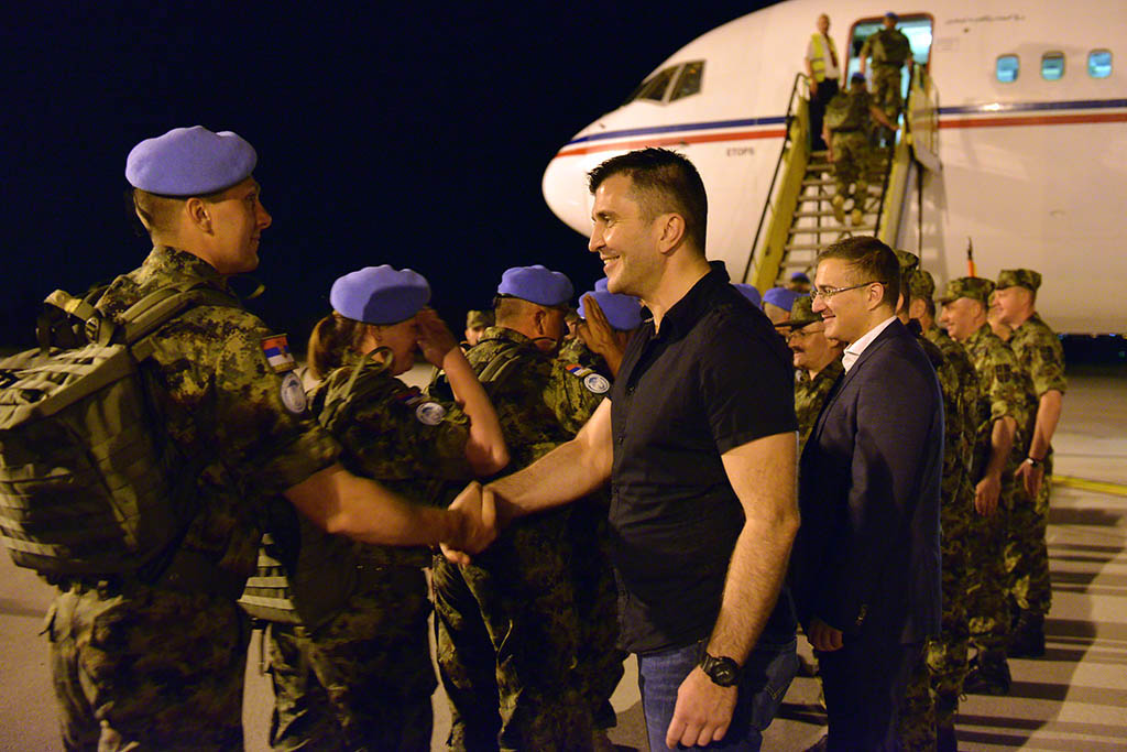 Smena srpskih mirovnjaka u Libanu