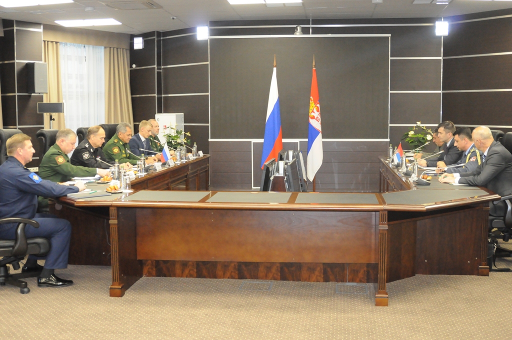 Djordjevic and Shoigu on further enhancement of cooperation between Serbia and Russia