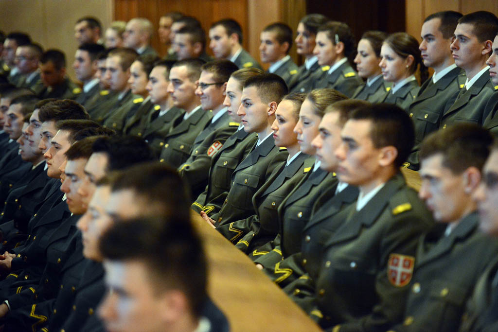 Marking the Day of the Military Academy