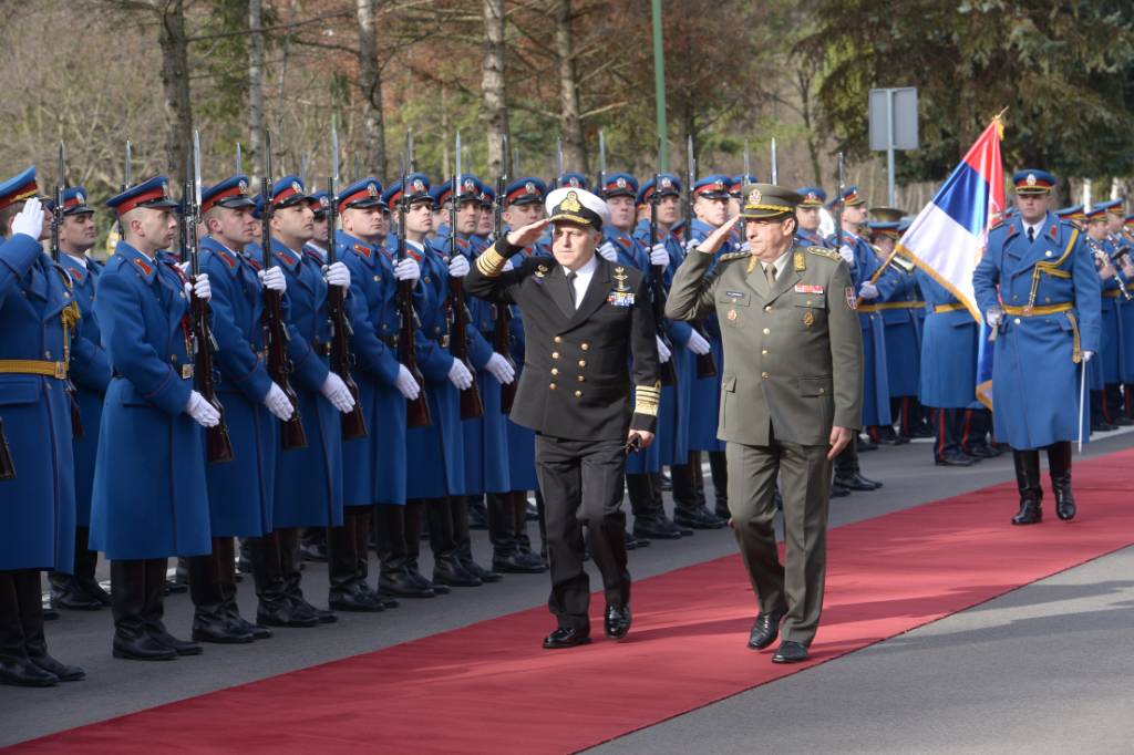 Chief of the Hellenic National Defence General Staff visits Serbia