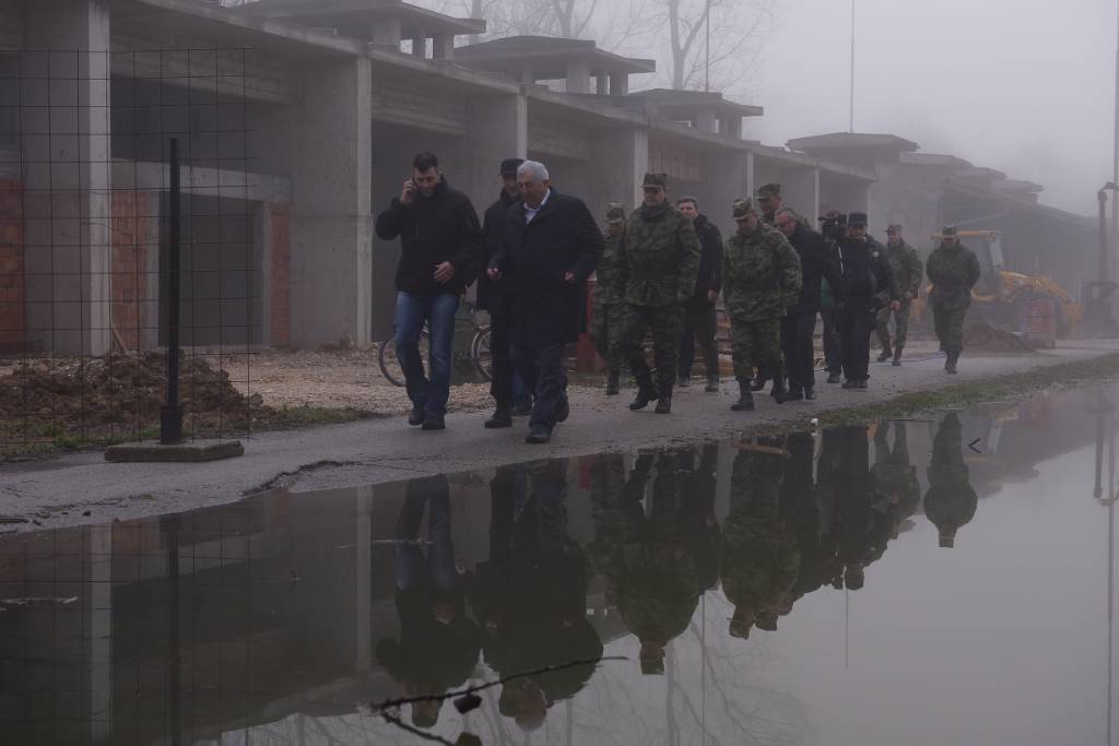 Minister Djordjevic visits flooded areas in Lucani and Cacak