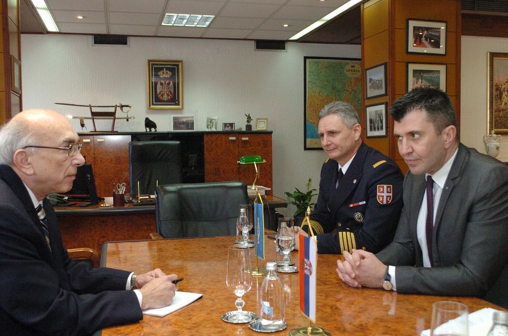 Defence Minister receives the Director of the Centre for Security Cooperation â RACVIAC