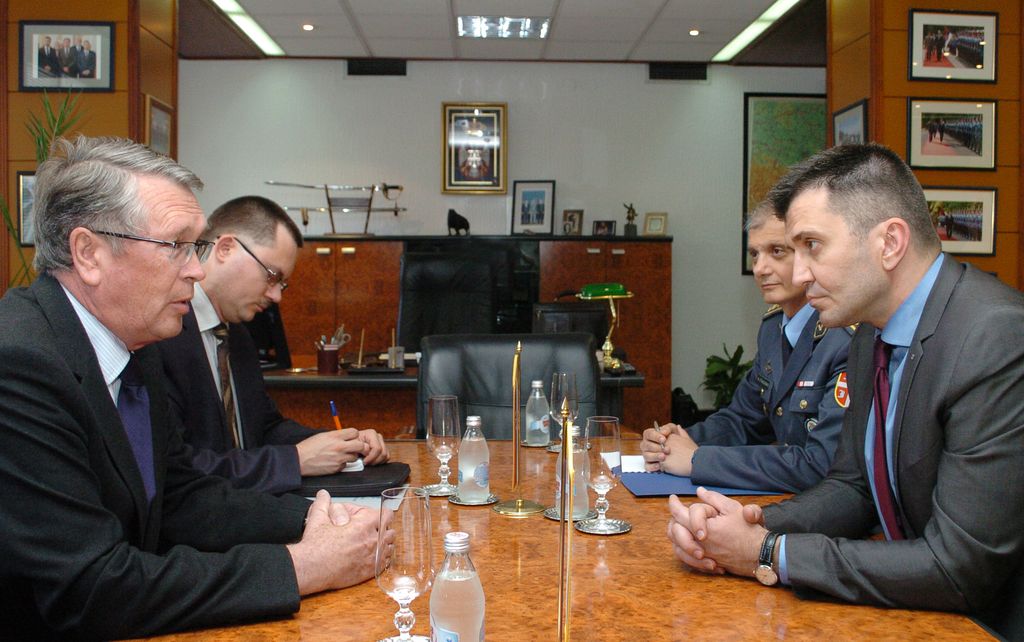 Sastanak ministra odbrane sa ambasadorom Ruske Federacije