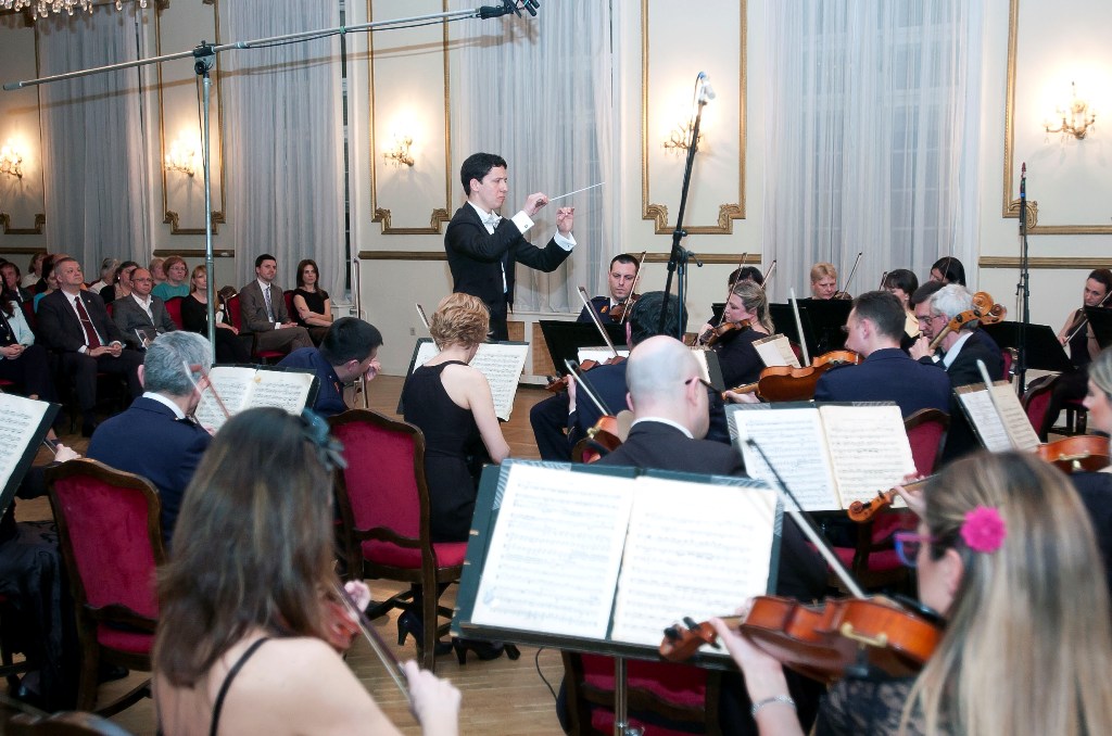 Concert Music of the Slovene soul held in the Central Military Club 