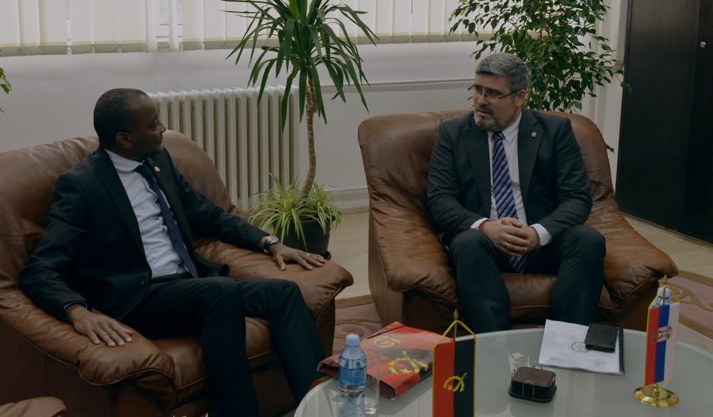State Secretary Starović meets with Ambassador of Angola