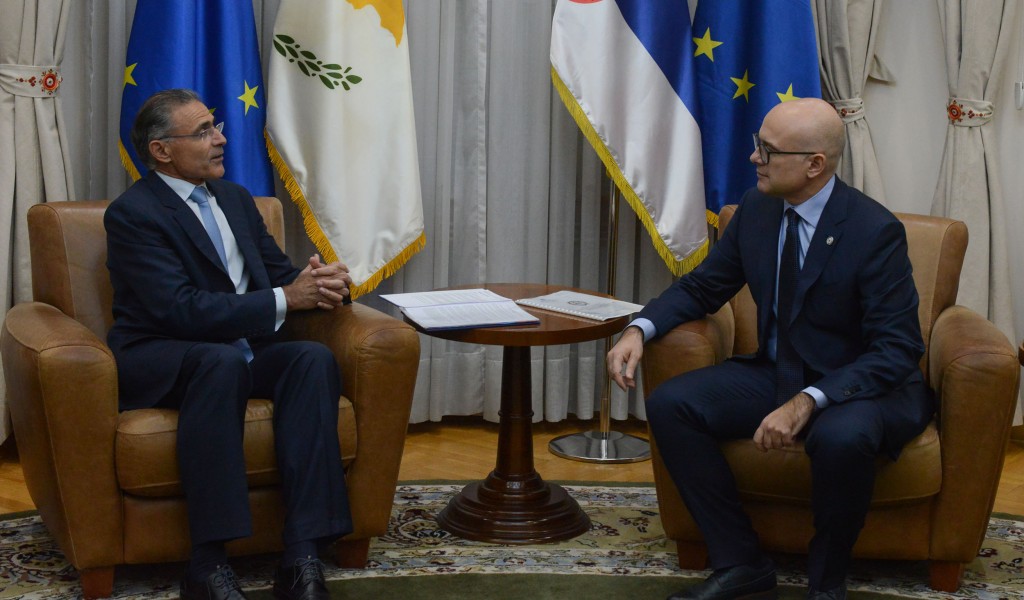 Sastanak ministra Vučevića sa ambasadorom Kipra