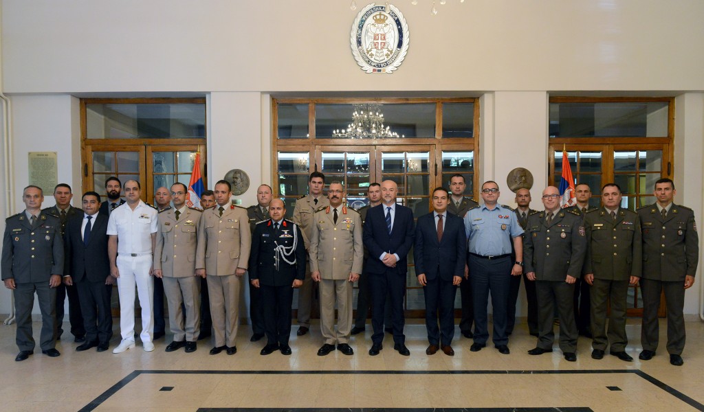 Fourteenth session of Serbia Egypt Mixed Military Committee
