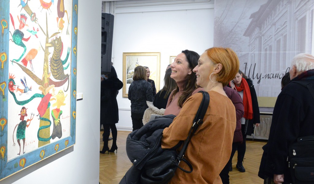 Opening of Exhibition Šumanović and Bosilj From Poetic Realism to Symbolic Naive Art