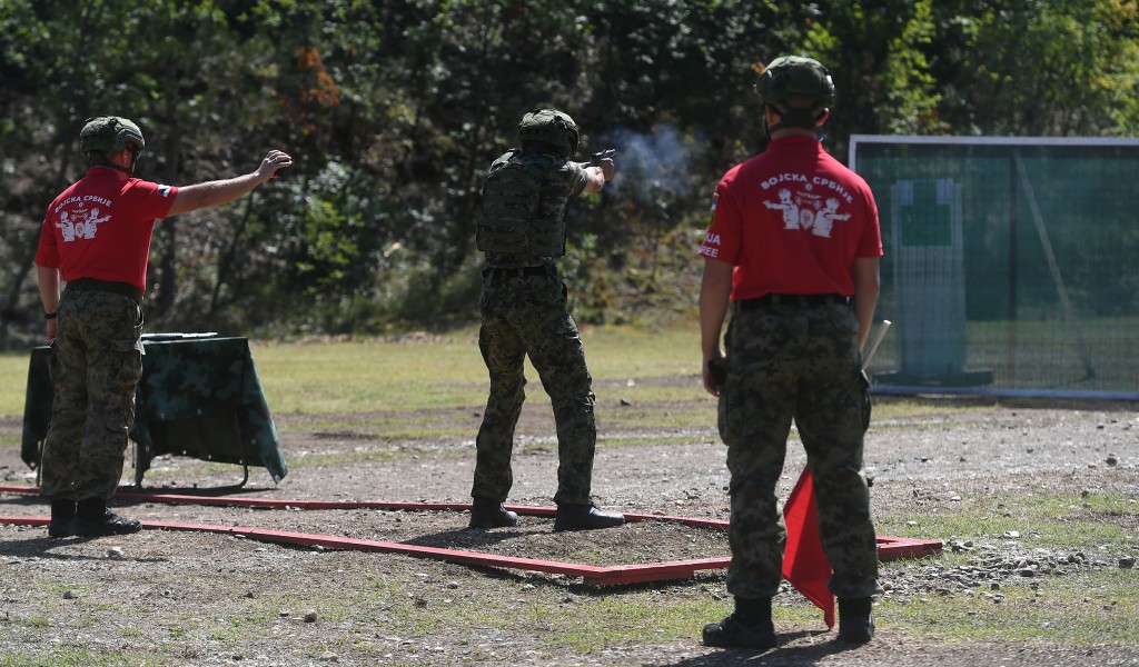 Serbia draws with Russia in first phase of “Guardian of Order” competition