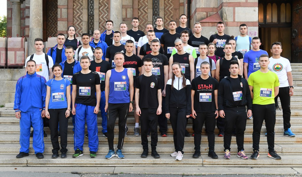Gotovo 170 pripadnika Ministarstva odbrane i Vojske Srbije na 35 Beogradskom maratonu