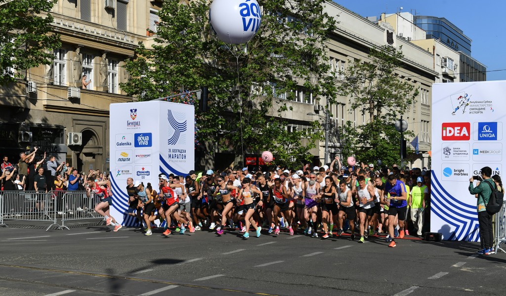 Milosavljević and Borbelj best Serbian competitors at 35th Belgrade Marathon