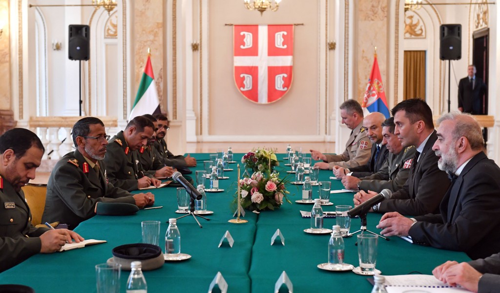 Sastanak ministra Đorđevića sa načelnikom Generalštaba UAE