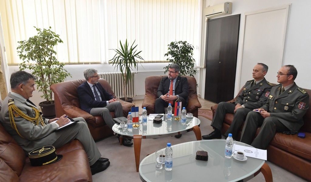 Sastanak državnog sekretara Starovića sa ambasadorom Francuske Košarom