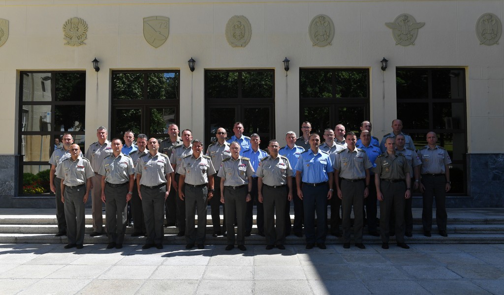 Reception for Officers upon Completion of General Staff Course