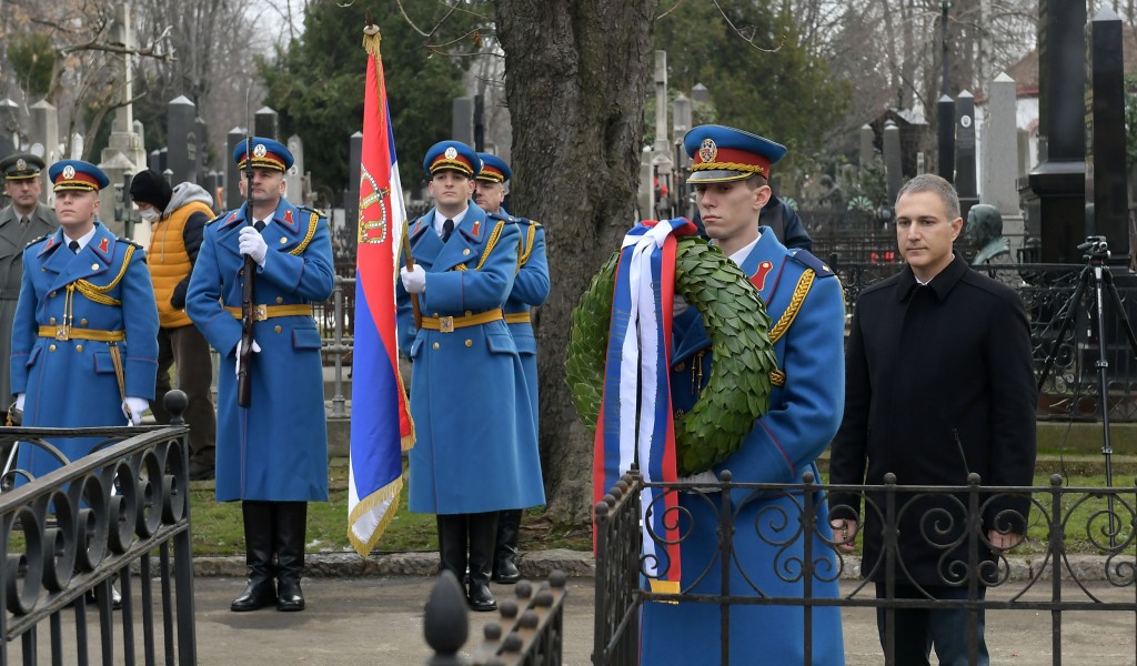 Commemoration of Anniversary of Death of Great Serbian War Leaders Pavle Jurišić Šturm Živojin Mišić and Petar Bojović